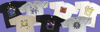Drum T-shirts for rhythm-minded people of all ages